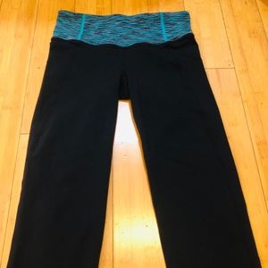 Long reversible lulu lemon leggings! Reversible